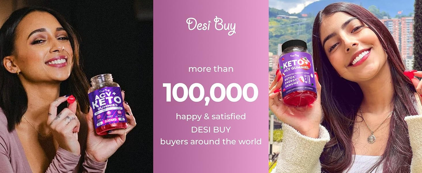 Keto ACV Gummies Advanced Weight Loss Formula with 1000 MG Apple Cider Vinegar